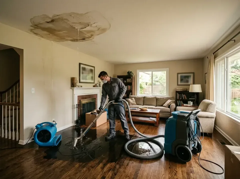 attic-pipe-burst-ceiling-drip-008 — frequently asked questions, Water Damage Restoration & Carpet Care in Bethany, OR